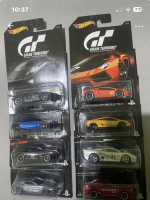 Hot Wheels Gran Turismo σετ 8/8 αυτοκινητάκια