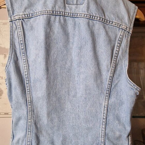 Levi's 70401-02 Vintage Denim Vest Size Small Like New