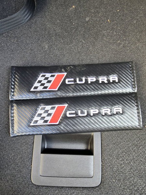 Cupra seat belt cushions like new