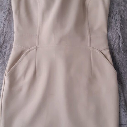 Atos Lombardini dress used, size 44, beige