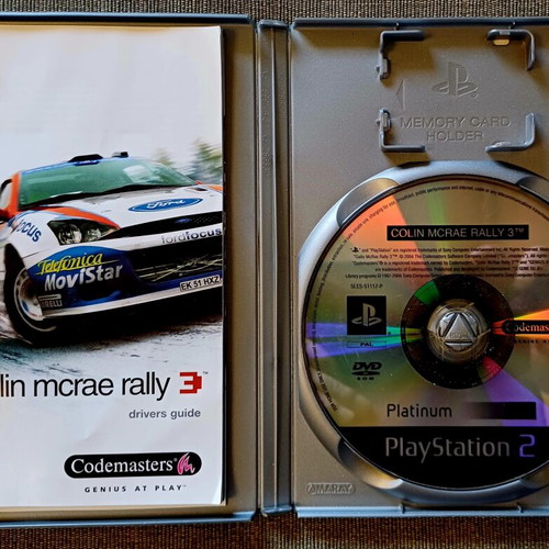 Colin McRae Rally 3 PS2 used, complete