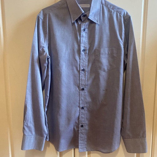Tru Trussardi Men's Shirt Large like new, grey