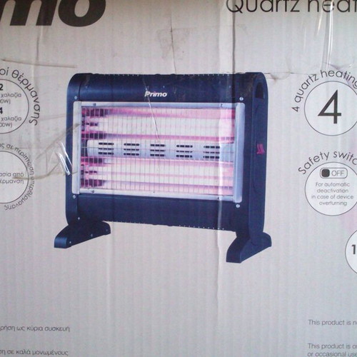 Primo quartz heater 1600W like new