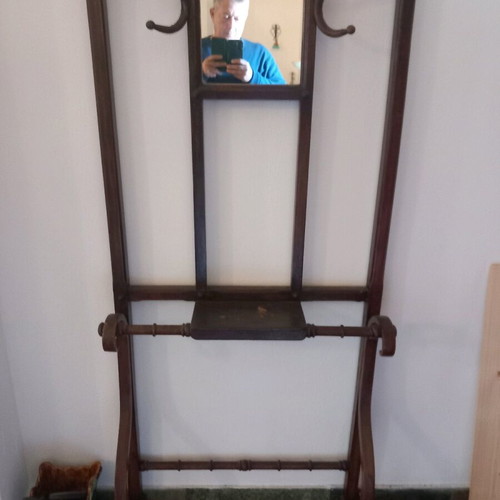 Authentic Entrance Portmanteau (Monk) Art Nouveau / Thonet Style - J. & J. Kohn (1900-1920)