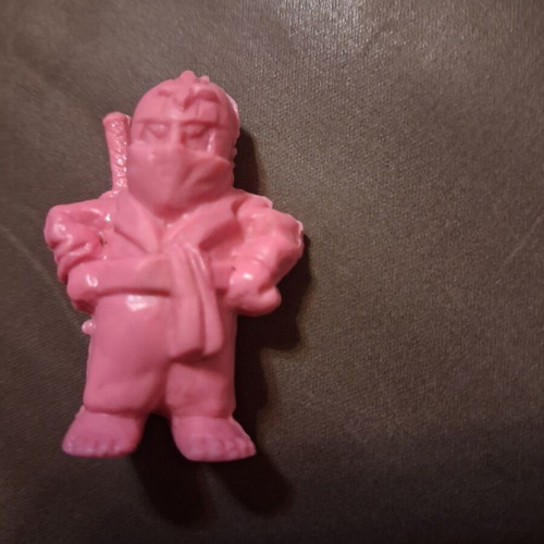 Ninja el Greco Carbonaro pink figure like new