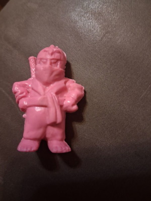 Ninja el Greco Carbonaro pink figure like new