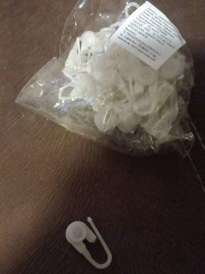 Curtain hooks used