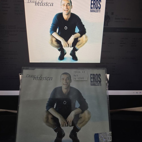 Eros Ramazzotti CD like new, romantic Italian songs