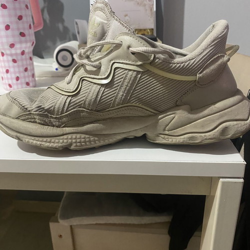 Adidas sneakers used, size 42, beige