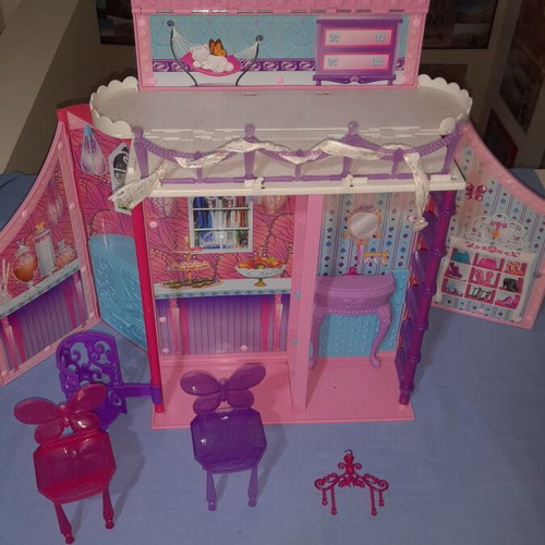 Barbie Mariposa and The Fairy Princess Castle used