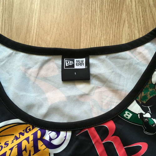 NBA Shirt New Era Mens Multi Team Jersey used, size L
