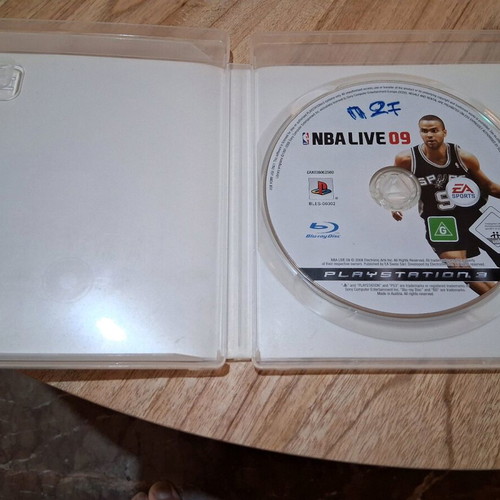 NBA LIVE 09 PS3 game used, good condition