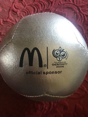 Μαλακή μπάλα MacDonalds, διάμετρος 9 εκ.