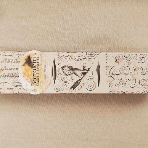 Bortoletti calligraphy pen set with Murano glass new