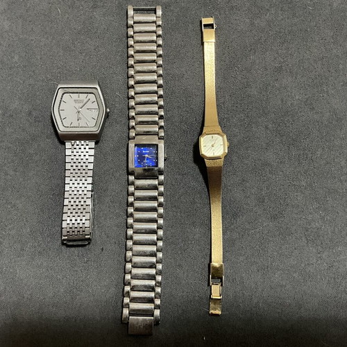 Lot of 16 vintage watches Seiko, Orient, Citizen, Timex, Victorinox used