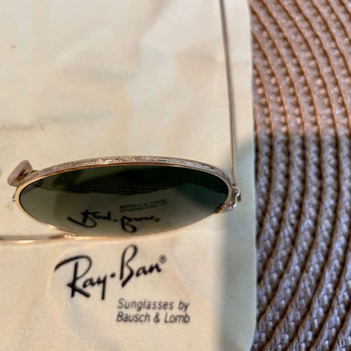 Ray-Ban Bausch and Lomb NOS new yellow sunglasses