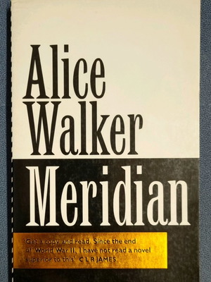 Βιβλίο Meridian της Alice Walker σαν καινούργιο, αγγλικά