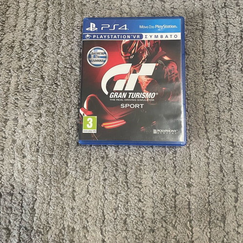 Gran Turismo Sport PS4 like new