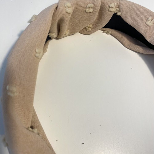 Shein set of 3 new headbands, white and beige
