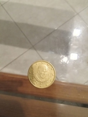 50 cent Vatican 2013 coin