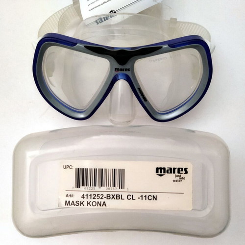 Mares Kona Silicone Mask for Swimming and Fishing new