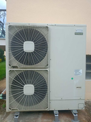 Αντλία θερμότητας Hitachi Yutaki M Series RASM-(3-6)(V)(NE) μεταχειρισμένη 14kw μονοφασική