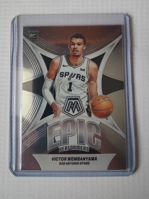 Victor Wembanyama 2023-24 Panini-Mosaic Basketball Epic Performers card new