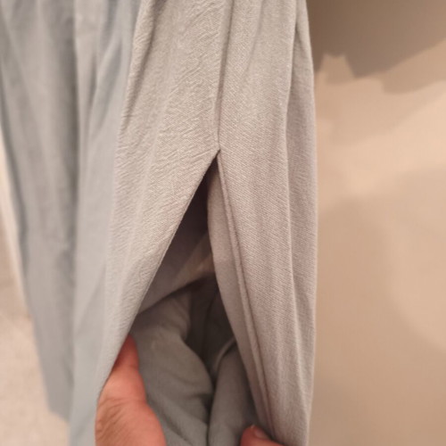 Shein cotton dress turquoise size L new with pockets