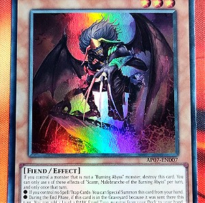 Scarm, Malebranche of the Burning Abyss - SUPER RARE - AP07-EN007