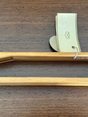 Vintage Loom Shuttle Pen Holder New Wooden Office Accessory