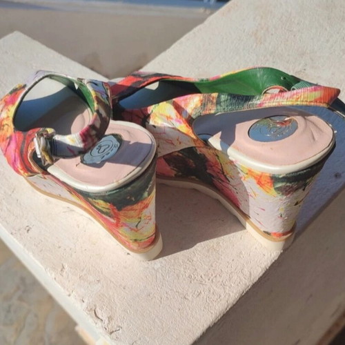 Axel platform shoes colorful, size 36, like new
