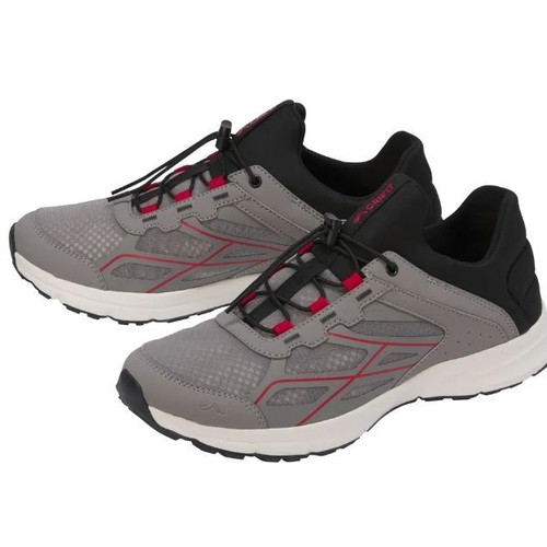 Men's athletic shoes size 45 new, gray and black