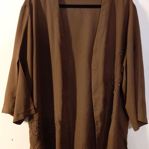 Caviar brown cardigan like new, autumn or spring