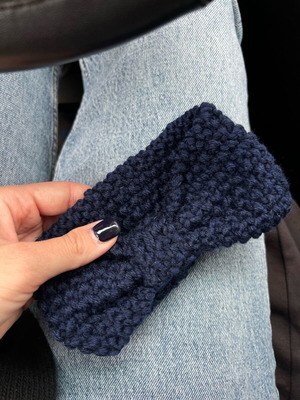 Knitted children's headband new
