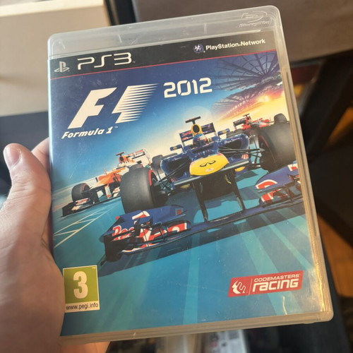F1 2012 PS3 game