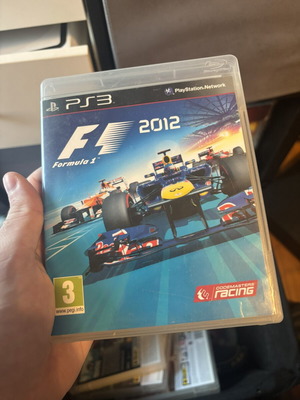 F1 2012 PS3 game