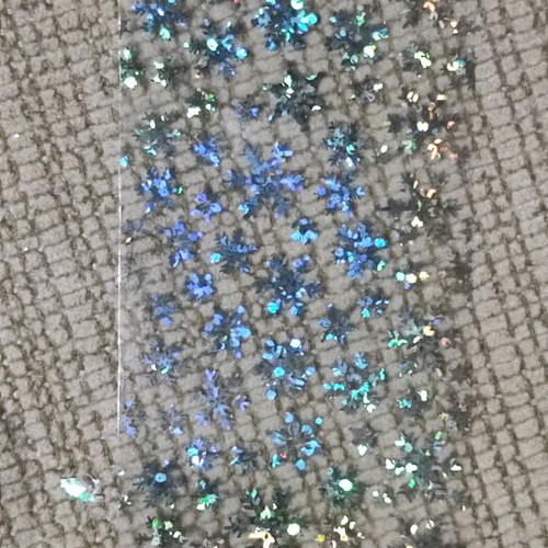 Nail stickers like new with Christmas designs