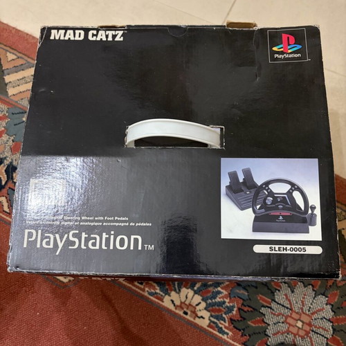 PlayStation steering wheel new