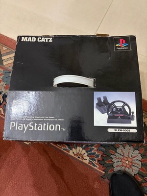 PlayStation steering wheel new