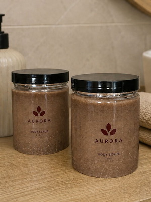 Aurora Chocolate Glow скраб за тяло 250мл