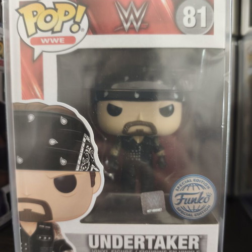 Funko Pop Undertaker 81 vinyl figure new with protector