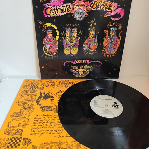 Concrete Blonde Free vinyl LP album 1989 near mint condition