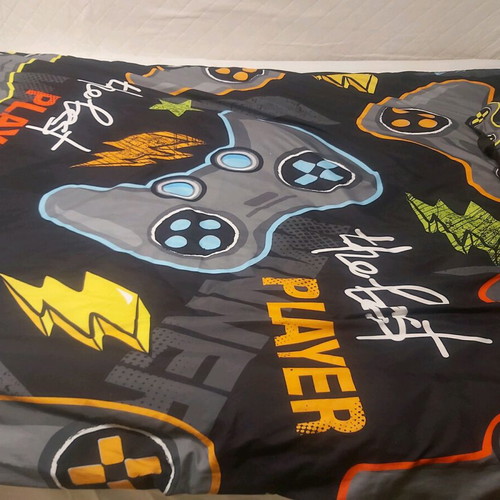 Single duvet with duvet cover and pillowcase like new 1.35x2.00