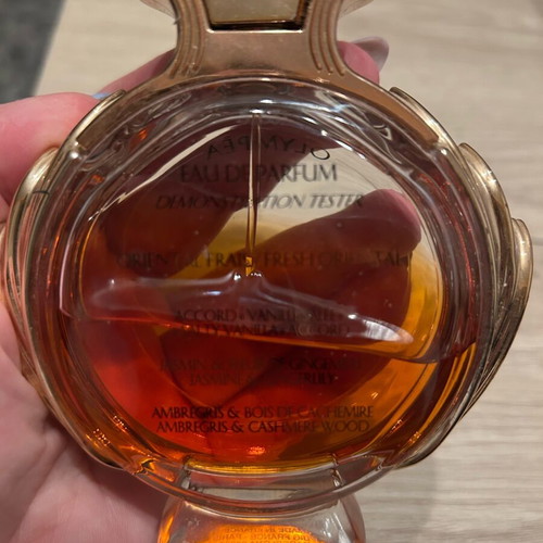 Olympea by Paco Rabanne perfume used, 80ml Eau de Parfum