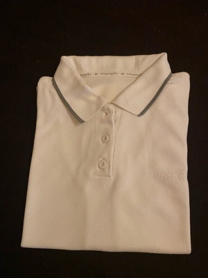 Wrangler polo shirt used, size M, white