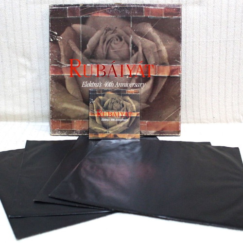Various Rubáiyát Elektra's 40th Anniversary 4 × Vinyl LP Box Set used, rock