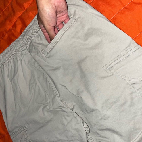Pull & Bear cargo pants, beige, size M
