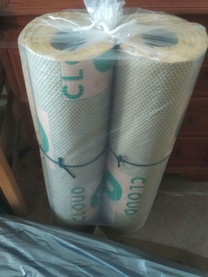 Insulating Underlay Rolls like new, pack of 2, 10 mm thickness