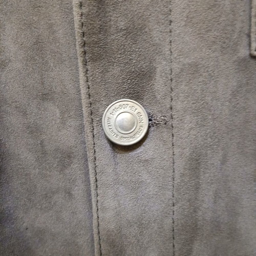 All Saints suede jacket new, gray, size L