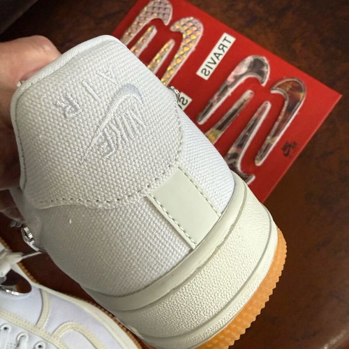 Nike Travis Scott x Air Force 1 Travis Scott παπούτσια μέγεθος 44 άσπρα σαν καινούργιο
